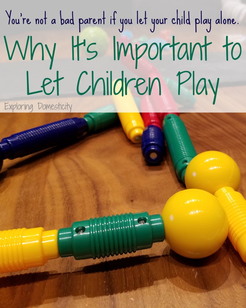 Why it's Important to Let Children Play #PlayMoreMN