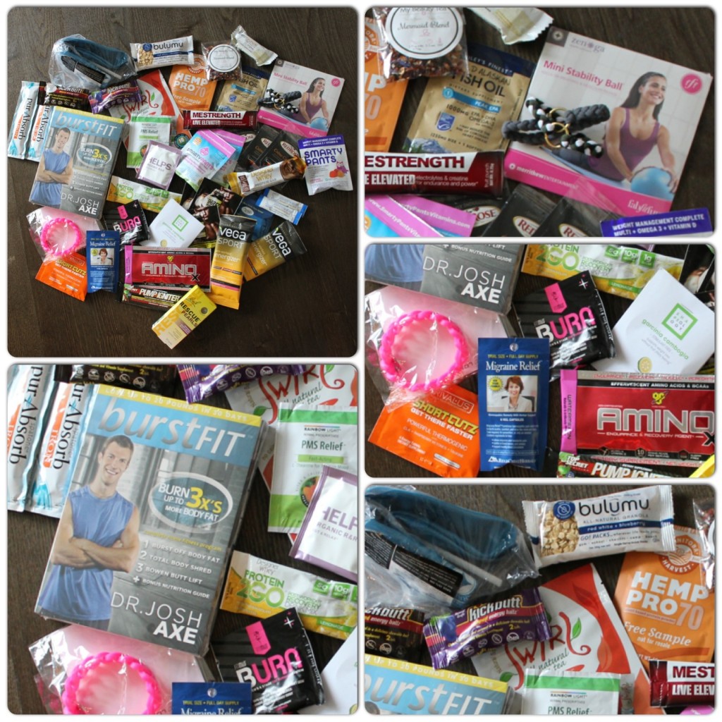 Health and fitness goodie bag giveaway