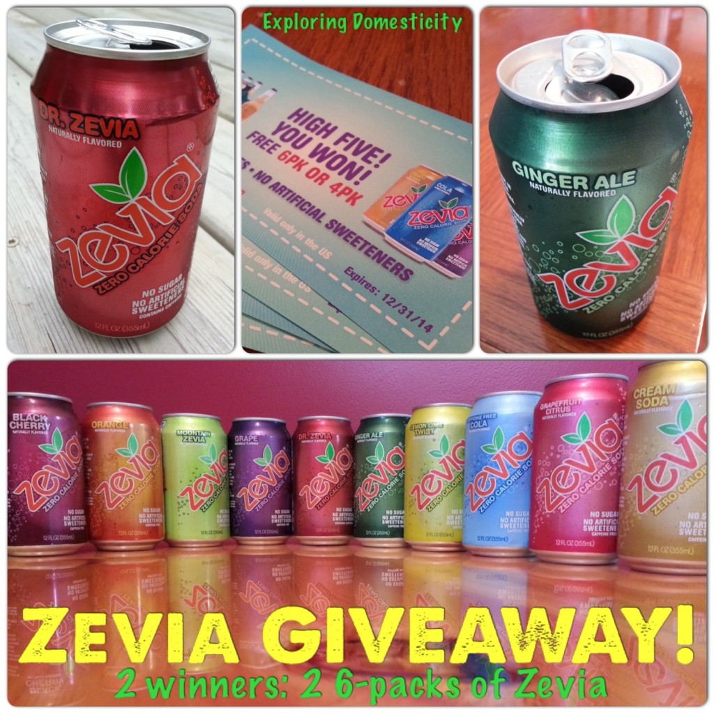 Zevia Soda Giveaway