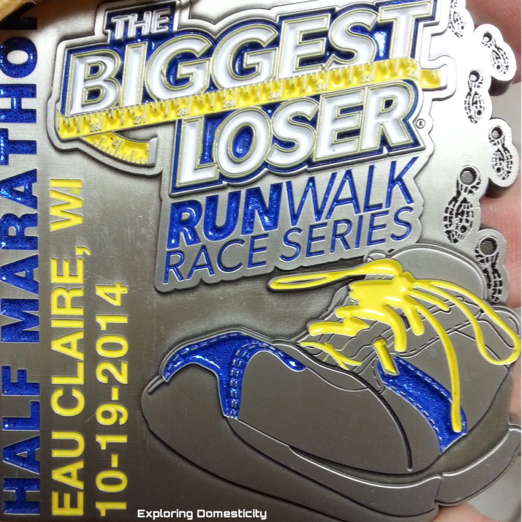 Biggest Loser Run/Walk medal