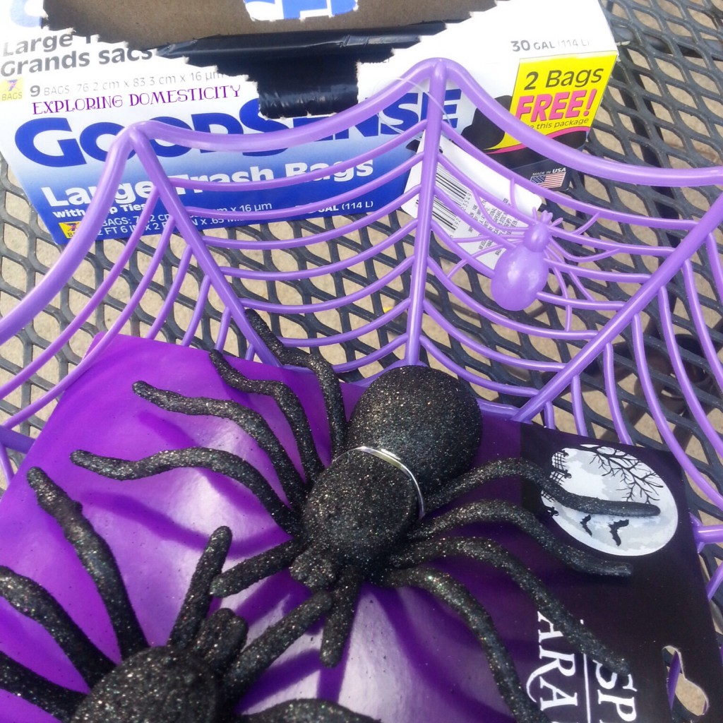 Dollar tree Halloween decor