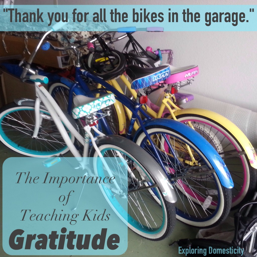 The importance of teaching kids gratitude