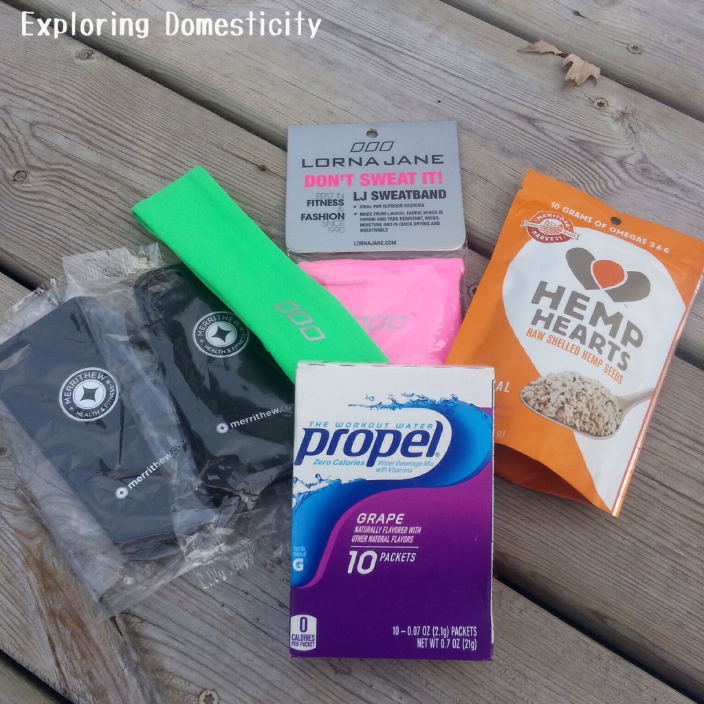 Propel, Lorna Jane, Merrithew, and Manitoba Harvest prize pack