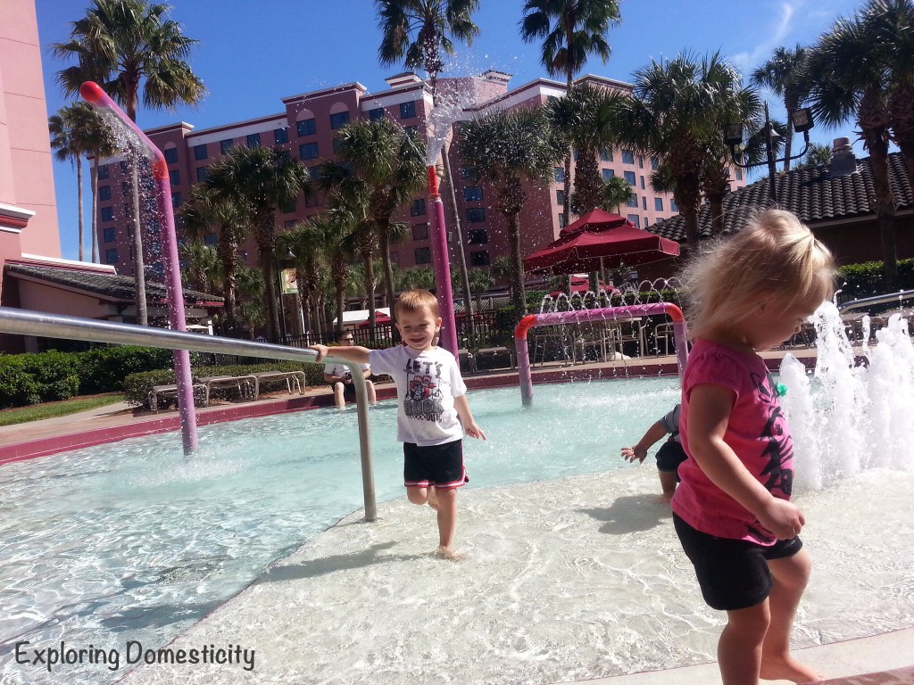 Caribe Royale kiddie pool - WOw Summit 2014