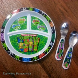 Gerber Graduates Teenage Mutant Ninja Turtles Plate