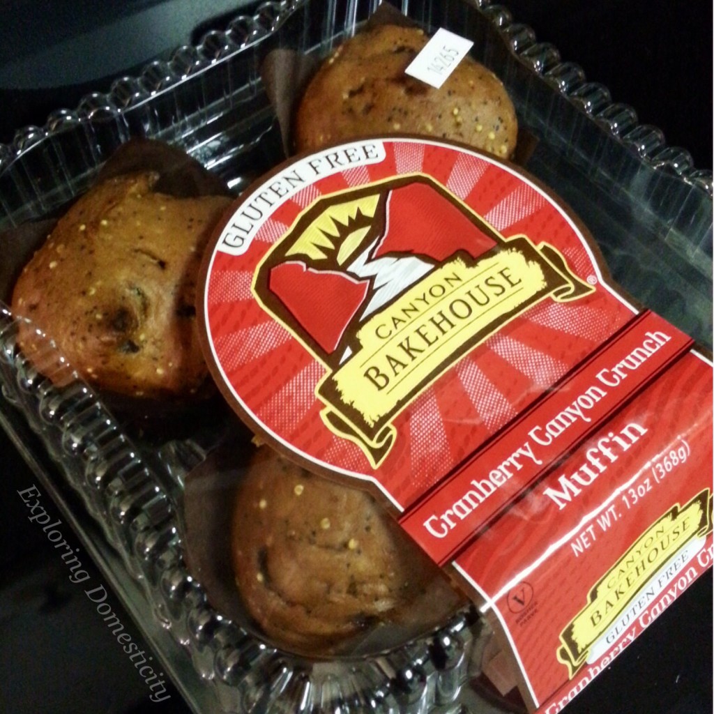 Canyon Bakehouse Gluten-Free Cranberry Crunch Muffins