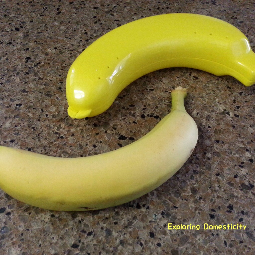 The Banana Keeper: preserves half eaten bananas in the fridge