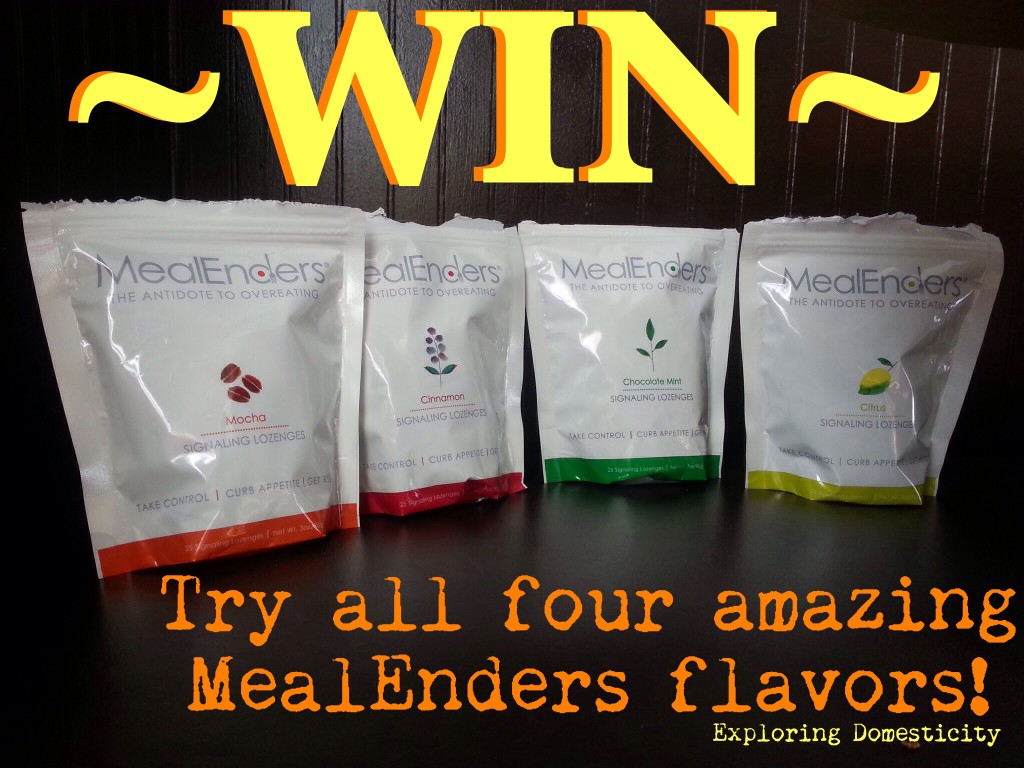 WIN all four flavors of MealEnders