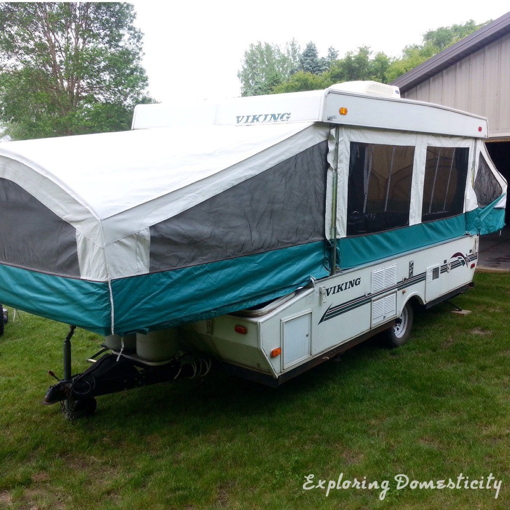 1999 Viking Pop Up Camper Remodel