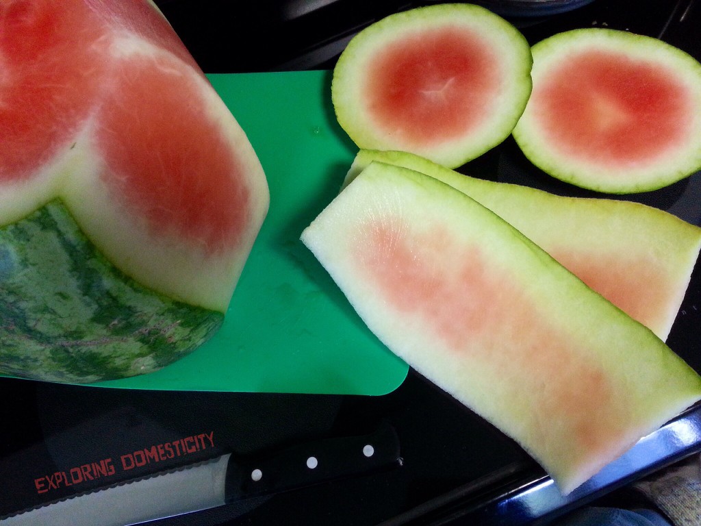 The best way to cut a watermelon