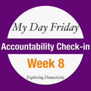 Accountability Check-in Week 8