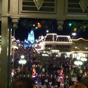 Disney World at Christmas