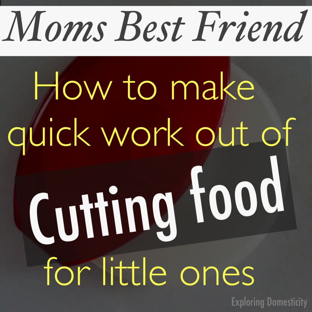 The best tool for cutting food for little ones quickly and easily