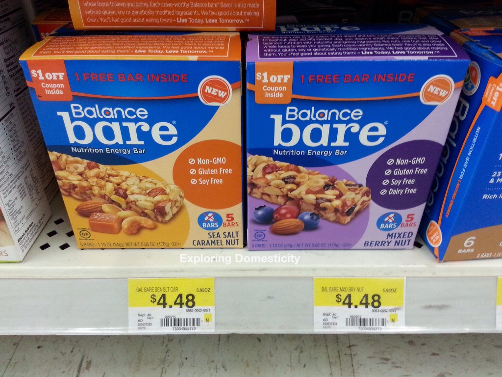 Balance Bare Bars Review #BalanceAtWalmart