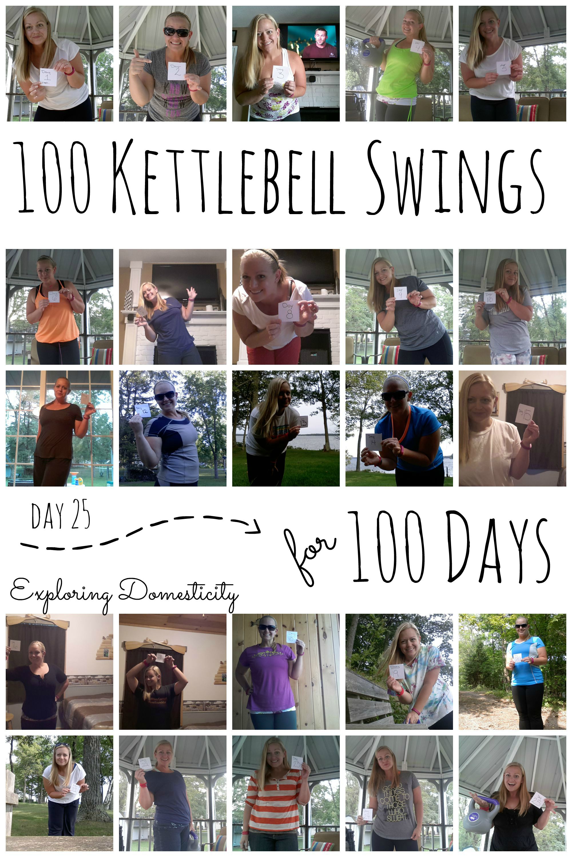 haj sagde Siden 100 Kettlebell Swings for 100 Days: Day 25 ⋆ Exploring Domesticity