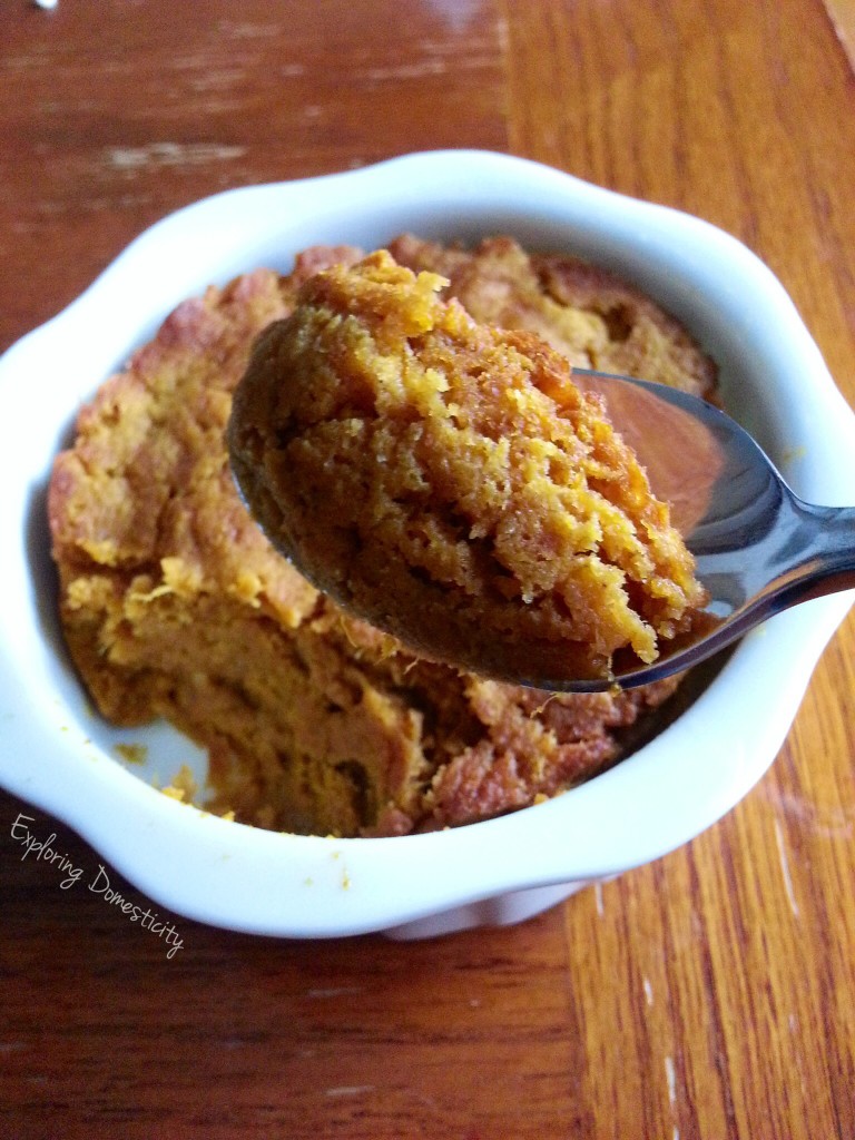 Pumpkin Sweet Potato Mini Cake - cake for breakfast!