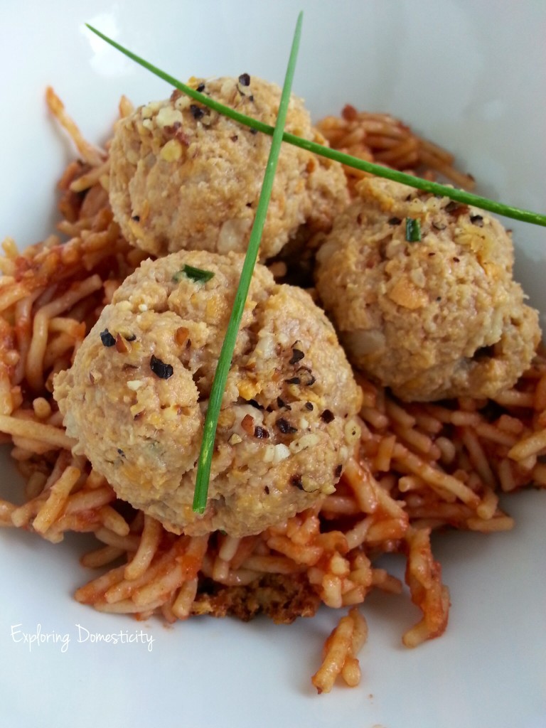 Sweet Potato, Cauliflower & Turkey Meatballs