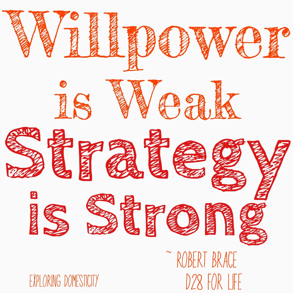 Willpower is Weak, Strategies are Strong: Strategies for Weight Loss from D28 For Life