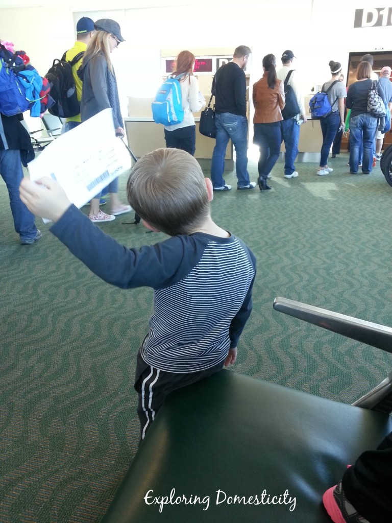 tips for flying with young children