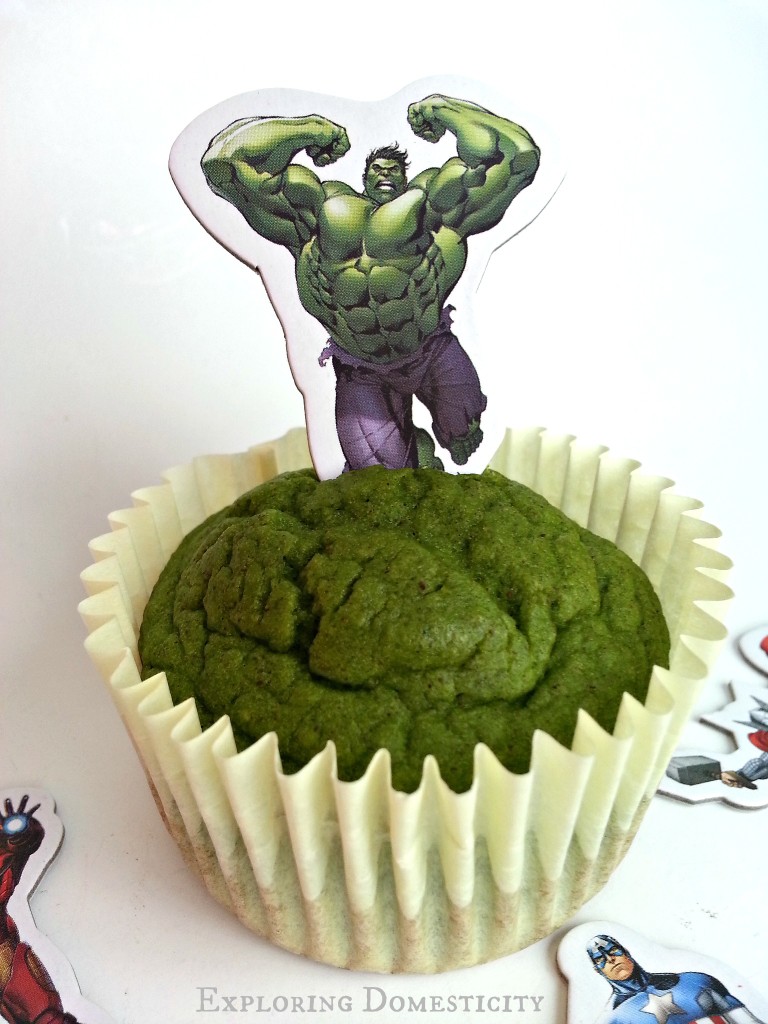 Green Hulk Muffins