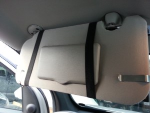 Fancy mobility backseat car organizer