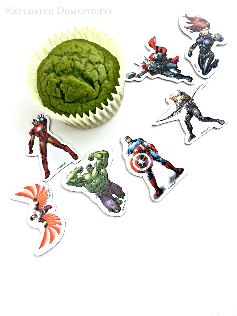 Marvel Avengers Hulk Muffins