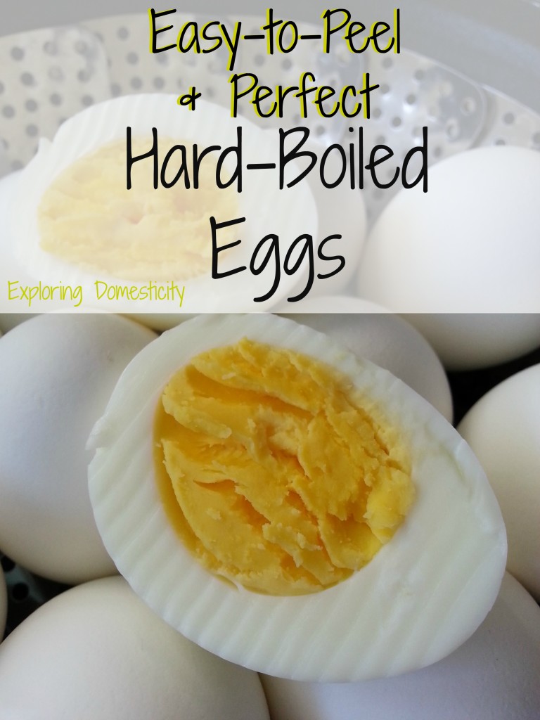 Easy peel hard boiled eggs - easy-to-peel and perfect hard-boiled eggs