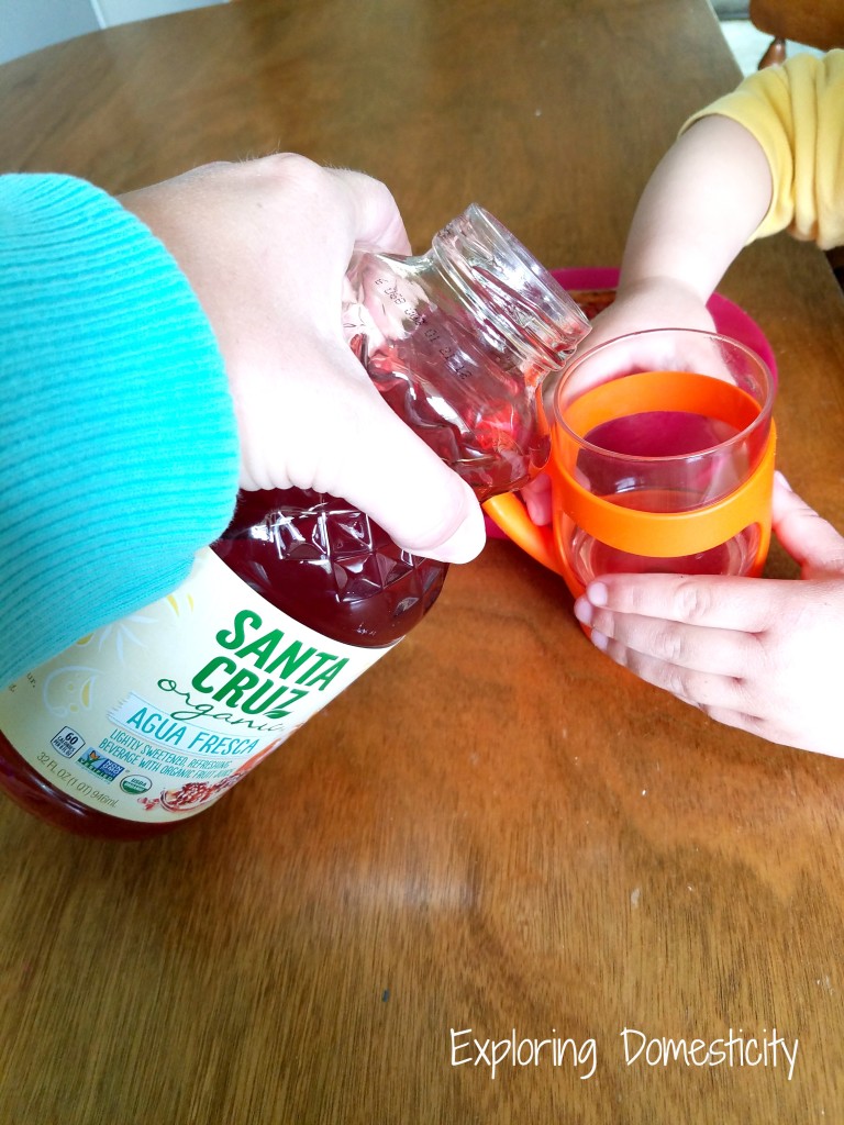 Santa Cruz Organic Agua Fresca review and giveaway #momsmeet