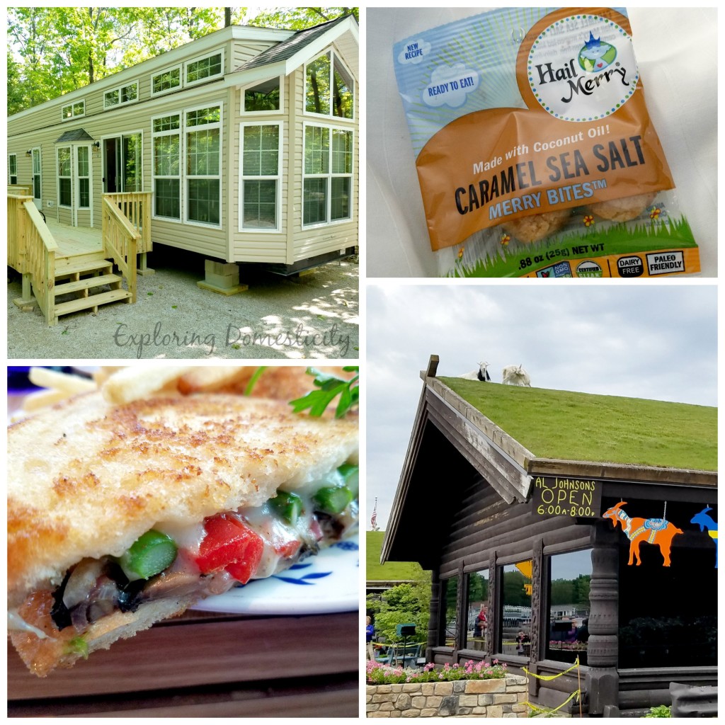 Door County Wisconsin: Rustic Timbers campground and Al Johnsons