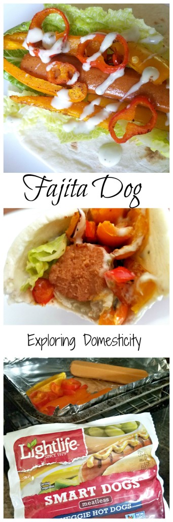 Fajita Dog with Lightlife Smart Dogs