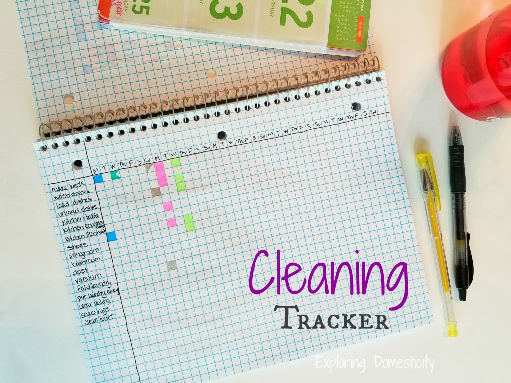 Cleaning Tracker