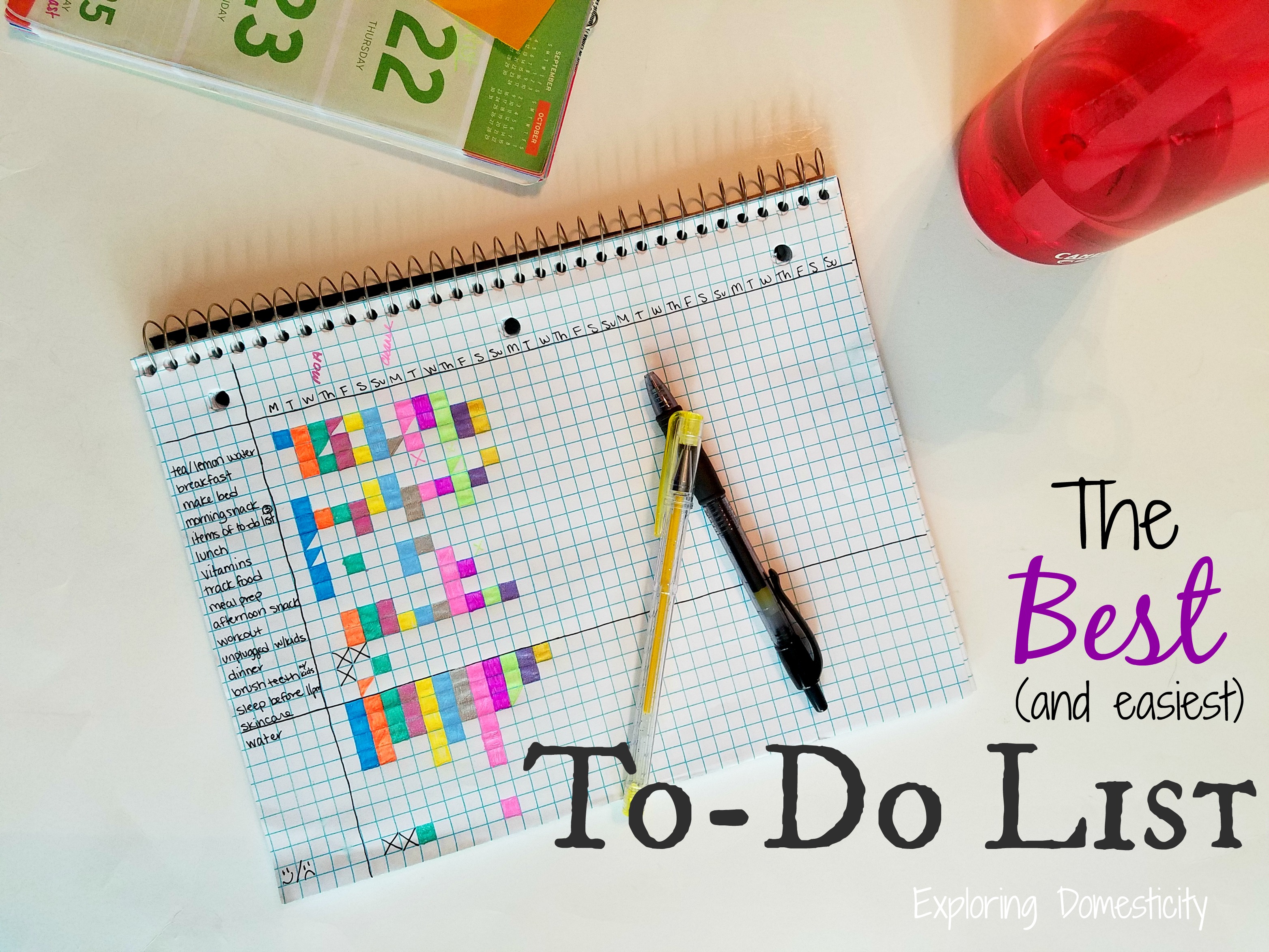 best to do list planner notebook