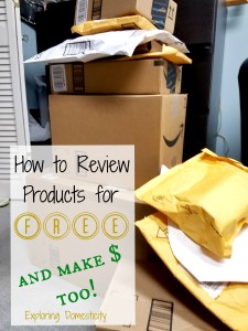 How to review products for free and make money too