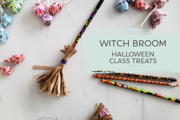 Witch Broom Halloween Class Treats feature