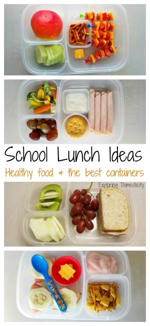 School Lunch Ideas: healthy foods and the best containers ⋆ Exploring ...