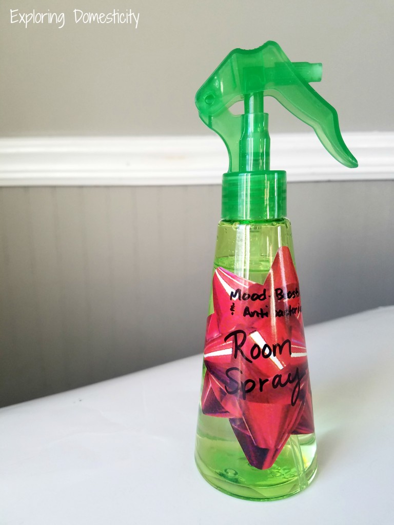 DIY Teacher Gift with Essential Oils: Mood-Boosting Antibacterial Room Spray