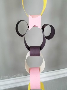 Minnie Mouse Disney Countdown Chain