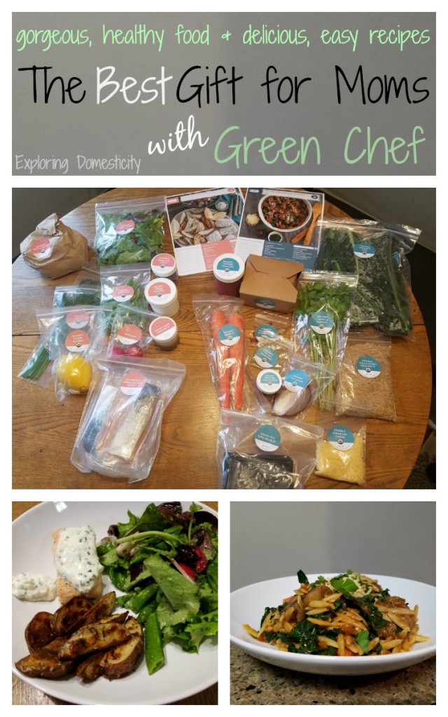 The Best Gift for Moms - gorgeous and delicious food - Green Chef