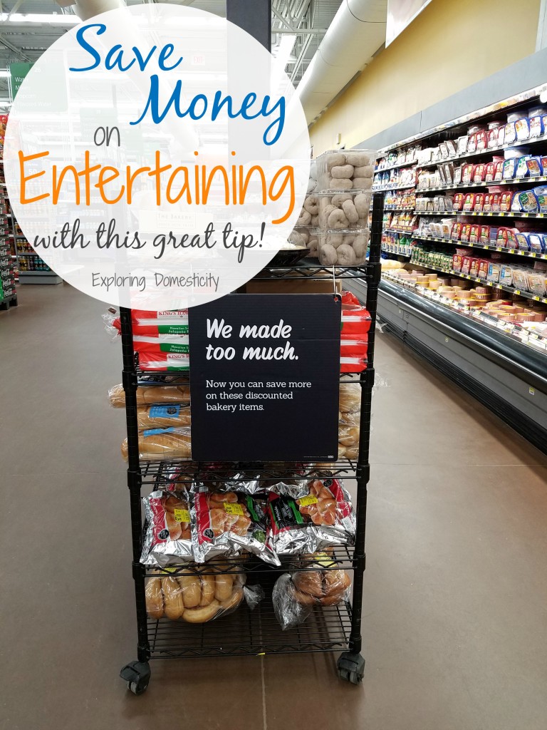 Saving Money on Entertaining - this tip has saved us over $100 this past year