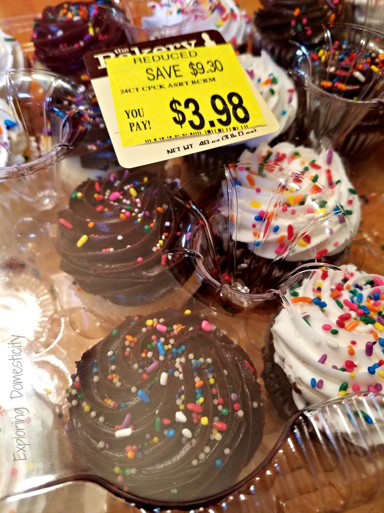 Saving Money on Entertaining with bakery markdowns