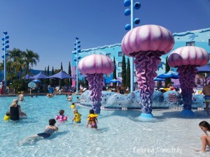 WDW Art of Animation The Big Blue Pool
