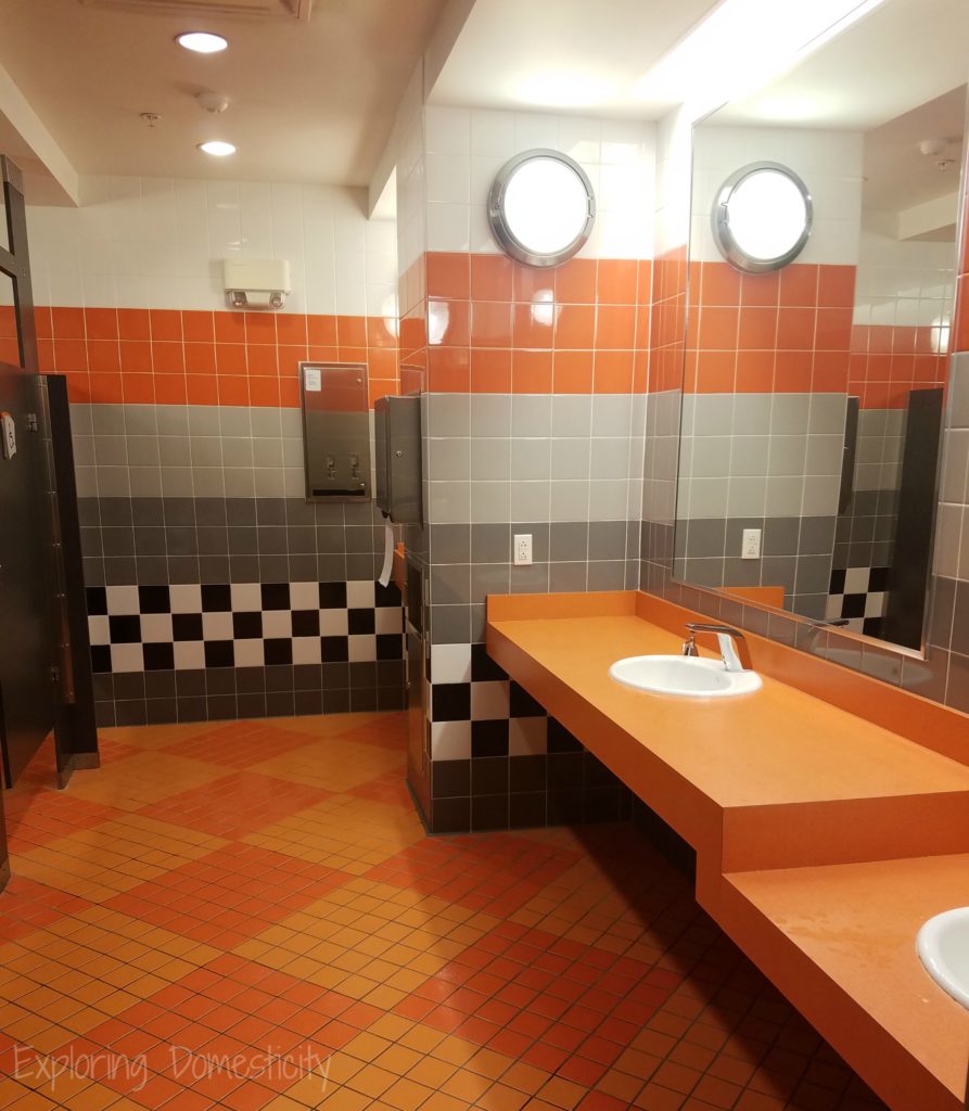 Art of Animation Resort Cars Cozy Cone Pool Bathroom