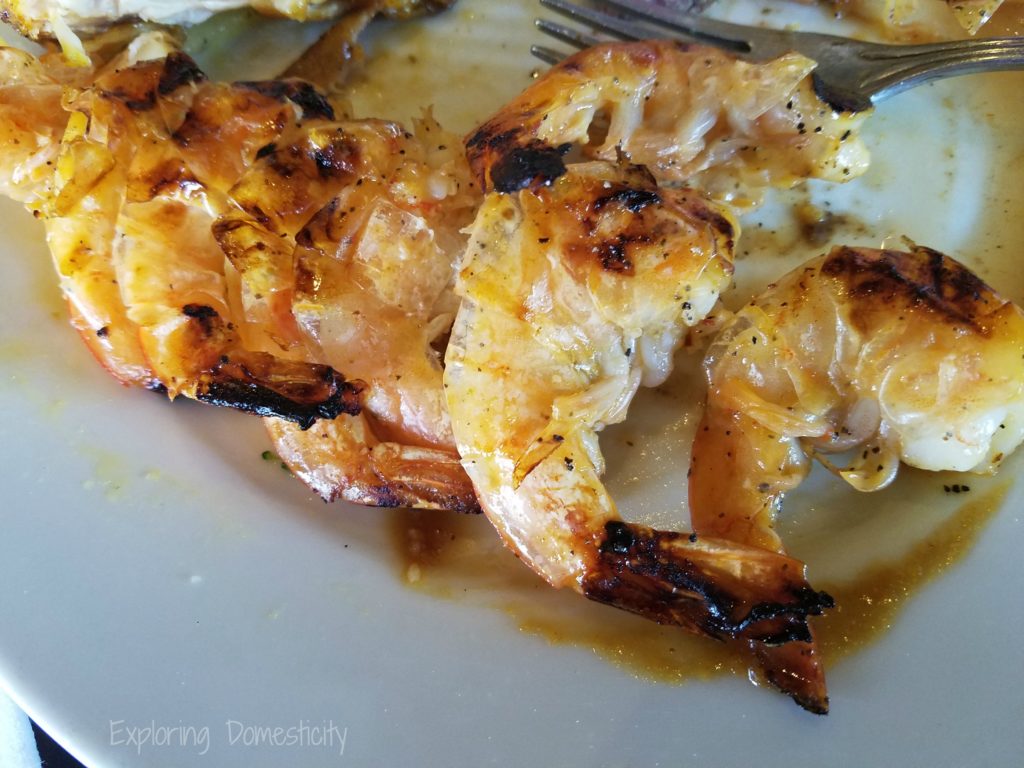 O'hanas Shrimp at Walt Disney World Polynesean Resort 2017