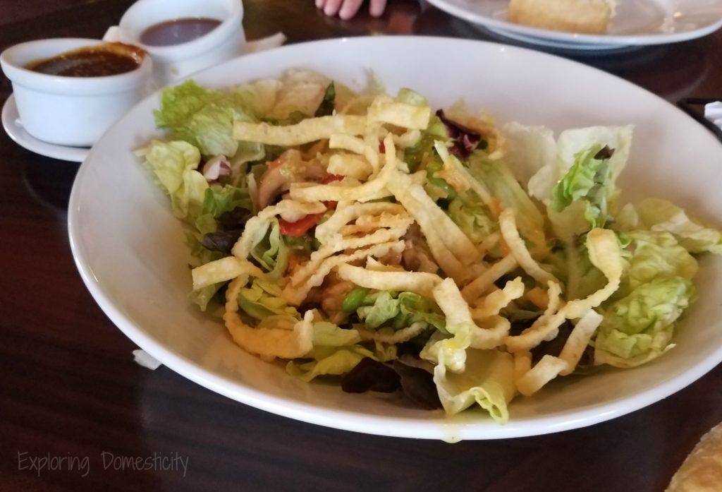 Salad at O'hana - Walt Disney World Polynesean Resort