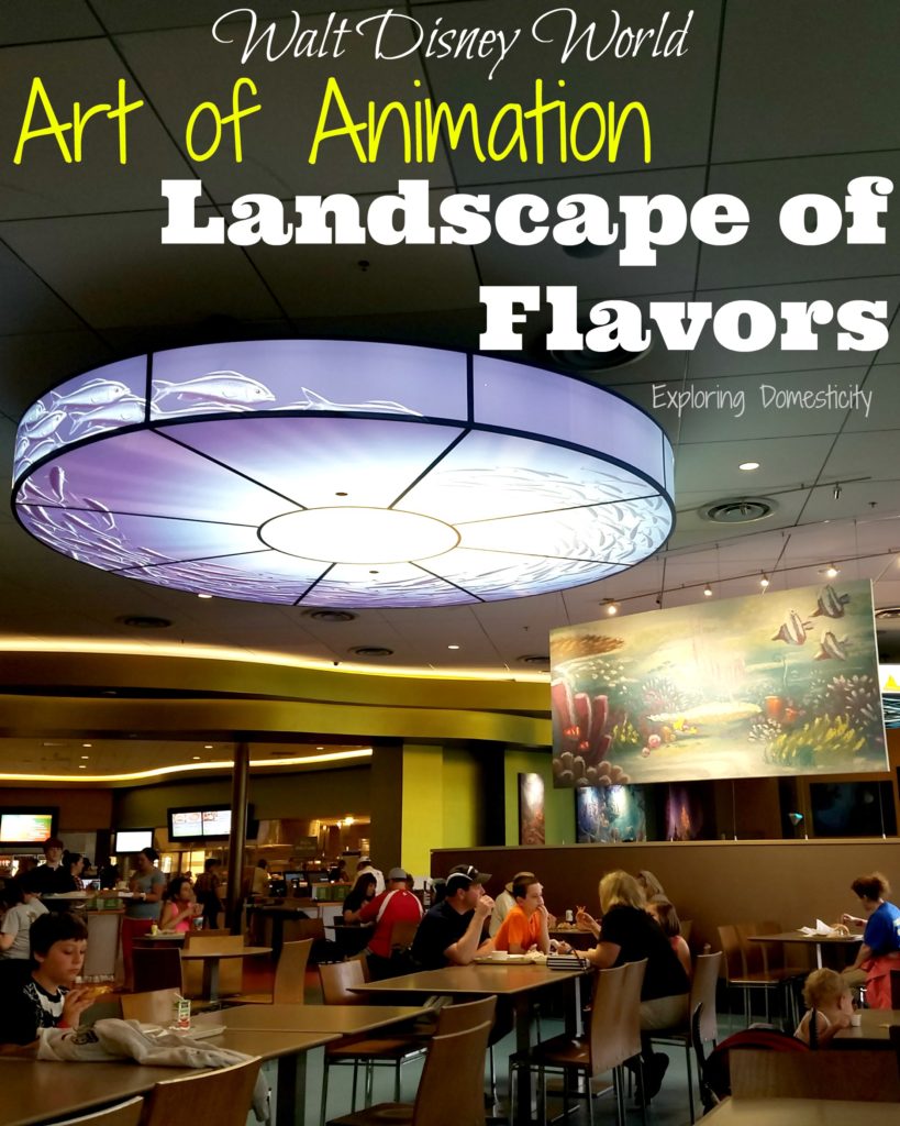 Art of Animation Landscape of Flavors