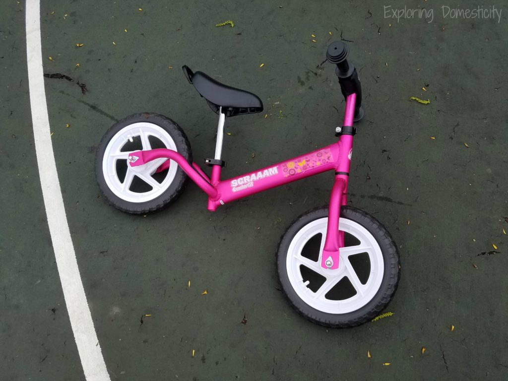 Pink Scraaam Balance Bike