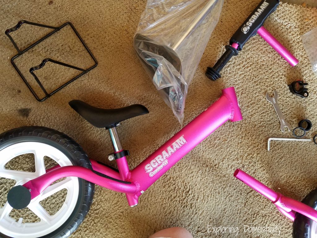 Scraaam Balance Bike - easy to assemble