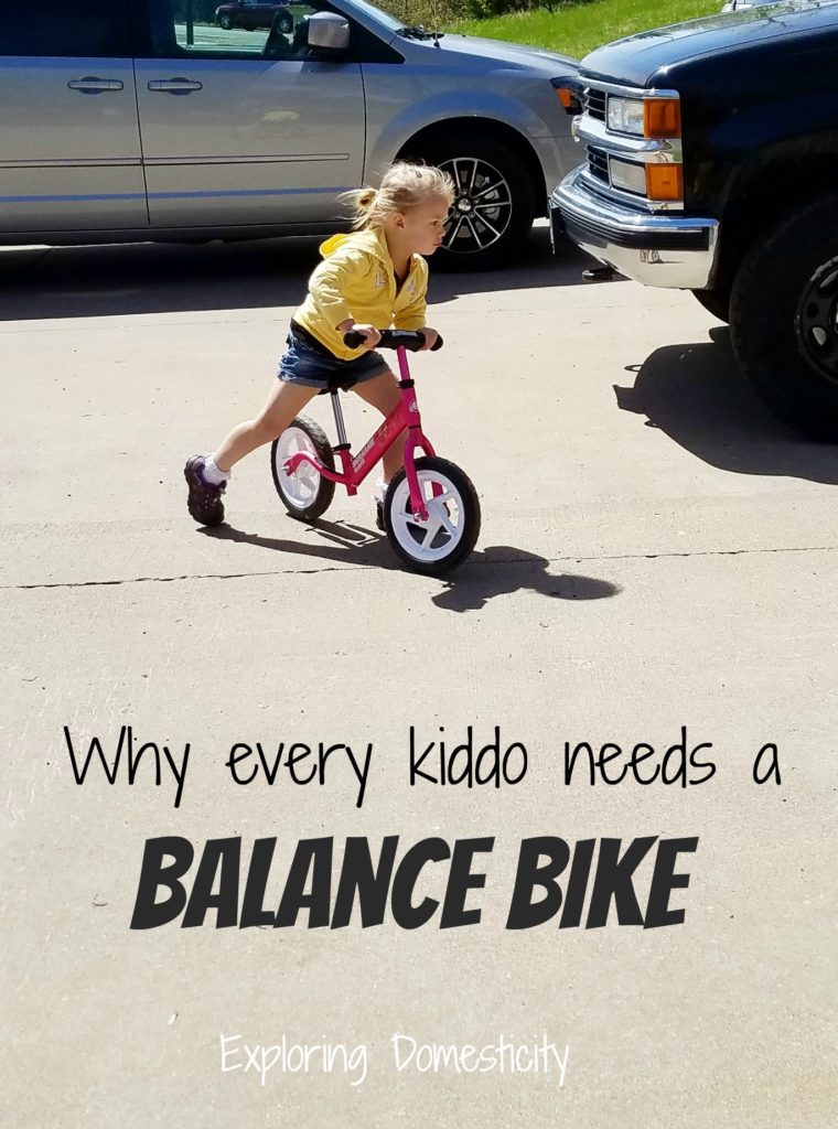 Why every kiddo needs a balance bike