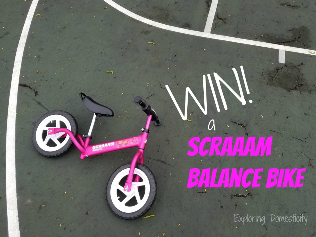 Win a Scraaam Balance Bike