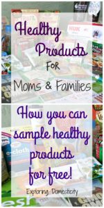 Healthy Products for Moms and Families - Sample for Free